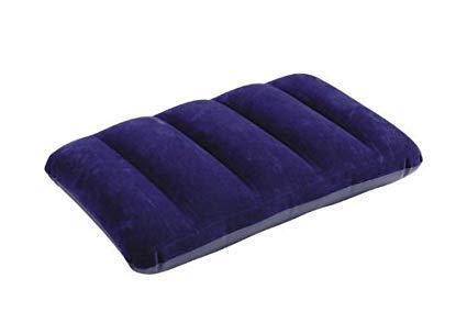 0510 Velvet Air Inflatable Travel Pillow (Blue) - SkyShopy 0510 Velvet Air Inflatable Travel Pillow (Blue) - SkyShopy